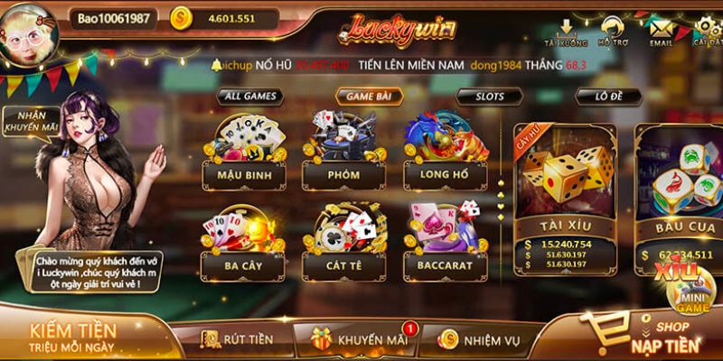 Tải app Luckywin cho di động Android